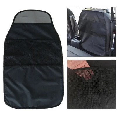 Протекторно покритие за облегалката на столчето за кола за деца, деца, бебета, против кал, мръсотия, автоматично покритие за седалка, подложка, подложка, калъф за седалка, чанти за съхранение на автомобили