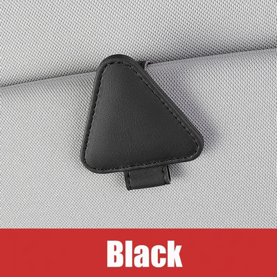 Universal Sun Visor Clip Θήκη γυαλιών ηλίου Θήκη γυαλιών αυτοκινήτου Θήκη γυαλιών αυτοκινήτου Microsoft Δερμάτινα γυαλιά Κρεμάστρα εισιτηρίων Κλιπ γυαλιών βάσης
