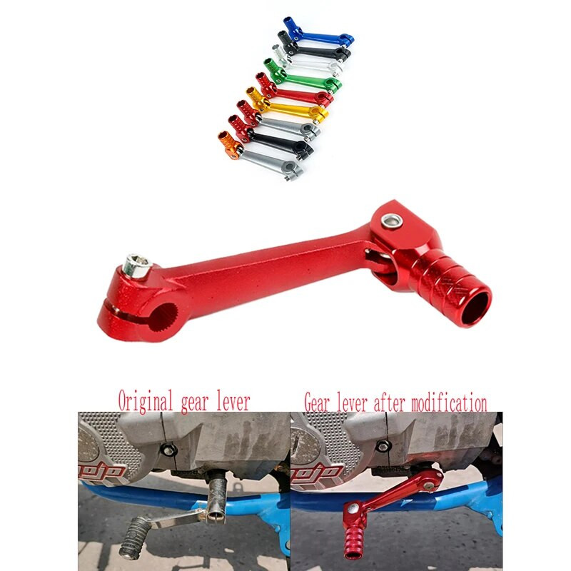 Ātrumu pārslēgšanas svira CNC salokāms alumīnija Kayo T2 T4 T4L ATV Dirt Bike Pit Bikes TTR 125 Motocikls 50cc 110cc 250cc Aprīkojums