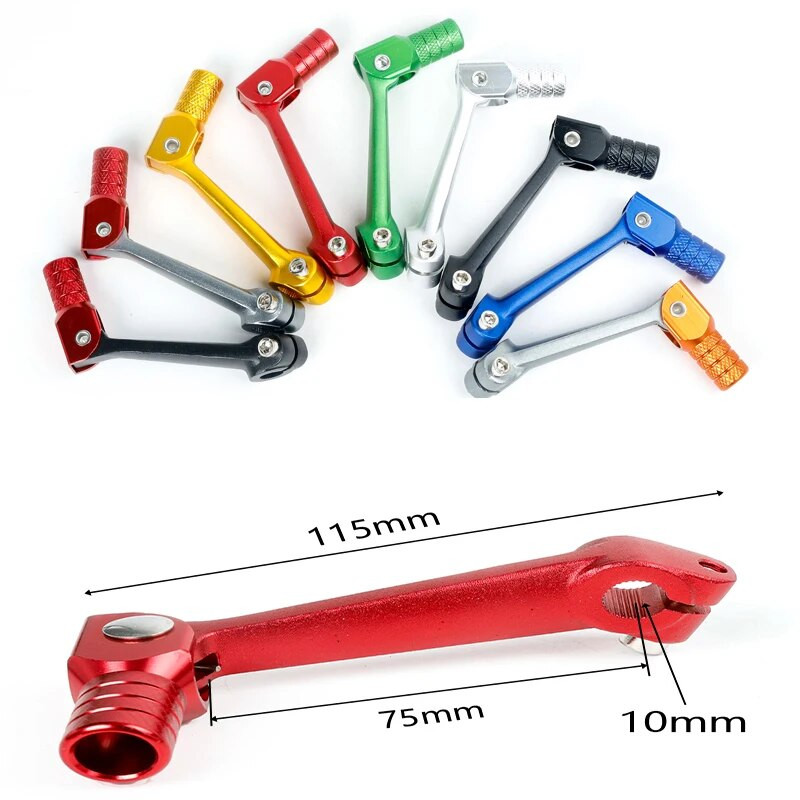 Ātrumu pārslēgšanas svira CNC salokāms alumīnija Kayo T2 T4 T4L ATV Dirt Bike Pit Bikes TTR 125 Motocikls 50cc 110cc 250cc Aprīkojums