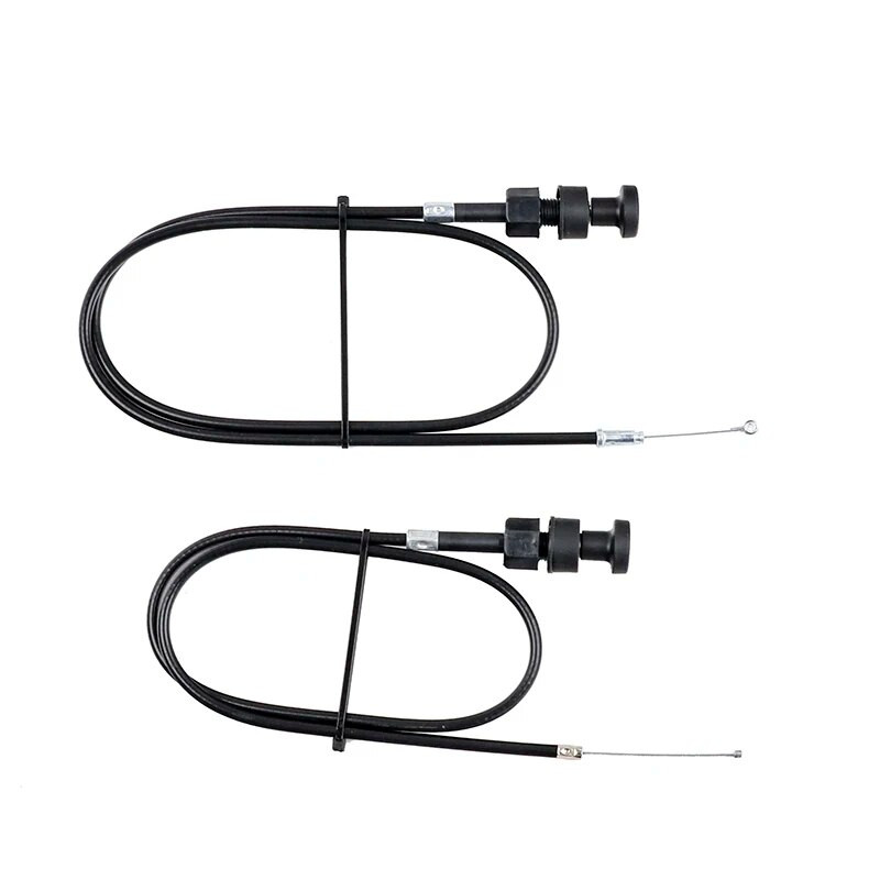 1 gab. 770 mm/950 mm velkamās droseles troses droseles bloks Yamaha PW50 amortizatora kabelim Motocikla Pit Dirt Bike Motokrosa piederumi