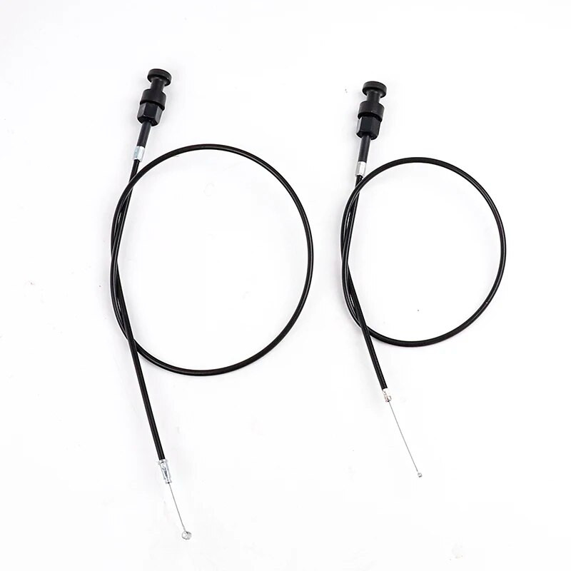 1 gab. 770 mm/950 mm velkamās droseles troses droseles bloks Yamaha PW50 amortizatora kabelim Motocikla Pit Dirt Bike Motokrosa piederumi