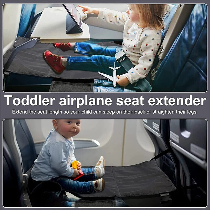 Vaikų kelionių lėktuvo lova Nešiojami mažylio lėktuvo kojų atramos sėdynės ilgintuvai vaikams kūdikių automobilinės kėdutės ilgintuvas kojų atramos hamakas