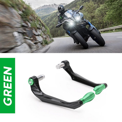 Motocikla sviras aizsargbremžu sajūga stūres aizsargs priekš Yamaha R3 R25 Yzf R1 Yzf R6 stūres stieņa motora ABS + alumīnija daļas