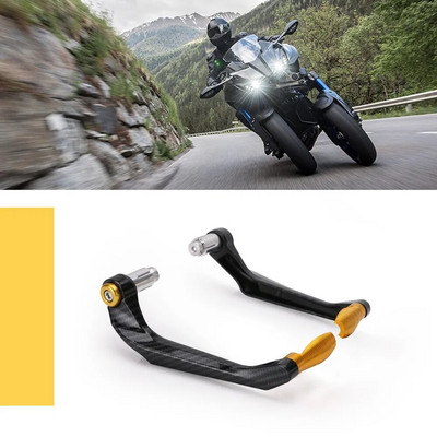 Motocikla sviras aizsargbremžu sajūga stūres aizsargs priekš Yamaha R3 R25 Yzf R1 Yzf R6 stūres stieņa motora ABS + alumīnija daļas