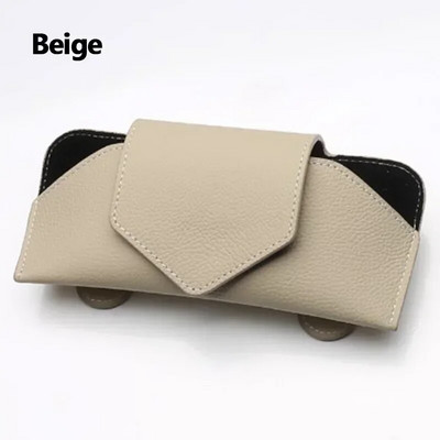 Kvaliteetne autoprillide ümbris Kokkupandav päikeseprillide pehme prilliklaasihoidik Multifunktsionaalne automaatne päikesesirmi prillide hoidik