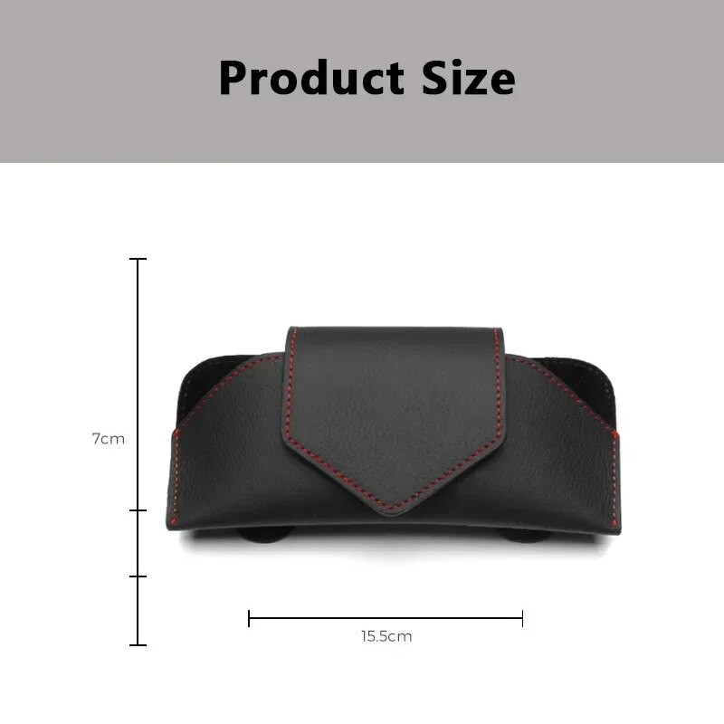 Kvaliteetne autoprillide ümbris Kokkupandav päikeseprillide pehme prilliklaasihoidik Multifunktsionaalne automaatne päikesesirmi prillide hoidik