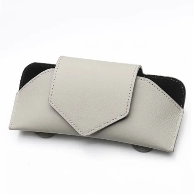 Kvaliteetne autoprillide ümbris Kokkupandav päikeseprillide pehme prilliklaasihoidik Multifunktsionaalne automaatne päikesesirmi prillide hoidik