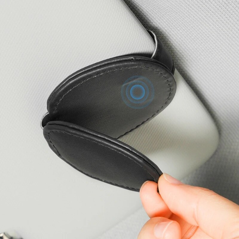 Universāls auto saulessargs Brilles kastīte Saulesbrilles Klipu karte Biļešu turētājs Statīvs Stiprinājums Pildspalvas futrālis Brilles Auto aksesuāri