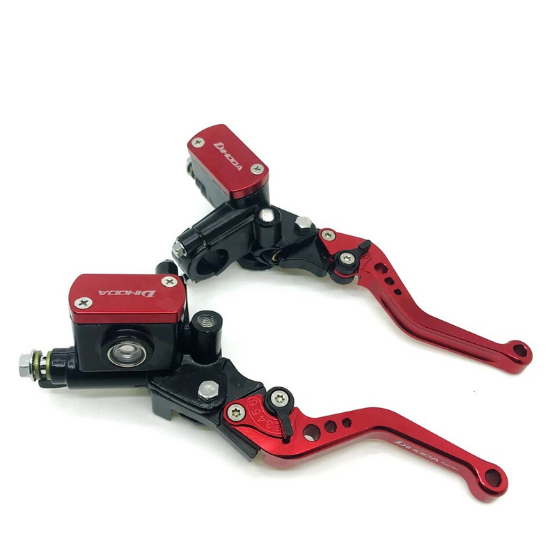 DIHODA Universal έμβολο μοτοσικλέτας 14 mm μοχλός φρένου υδραυλική αντλία συμπλέκτη για honda Yamaha Kawasaki Suzuki