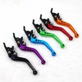 Motociklu piederumi Modificētas daļas Salokāma sajūga svira Regulējama trumuļa bremžu stūre Modificēts taures regulējama rokas svira