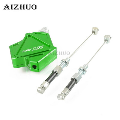 Motocikla CNC alumīnija triku sajūga sviras ērtā vilkšanas troses sistēma Kawasaki KLX250 KLX 250 1993 1994 1995 1996-2016 2017