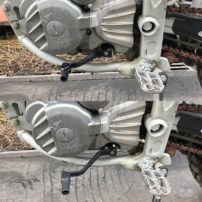 Za motocikl HONDA YAMAHA sklopiva ručica mjenjača Dirt Bike Pit Bikes Anti-Drop čelična papučica mjenjača KAYO T4 T6 BSE