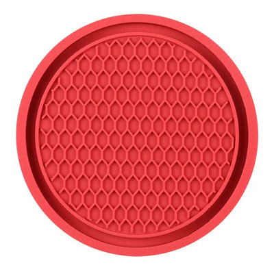 Automašīnu ūdens glāžu paliktņu turētāji Neslīdoši dimanta kalnu kristāla gumijas paklājiņš pudeļu turētājam.