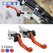 Motocikla CNC rokturi sajūga bremžu svira priekš KTM SX SXF XC XCF XCW XCFW 125-500cc 2014-2023 priekš Husqvarna TE TC FE universāls