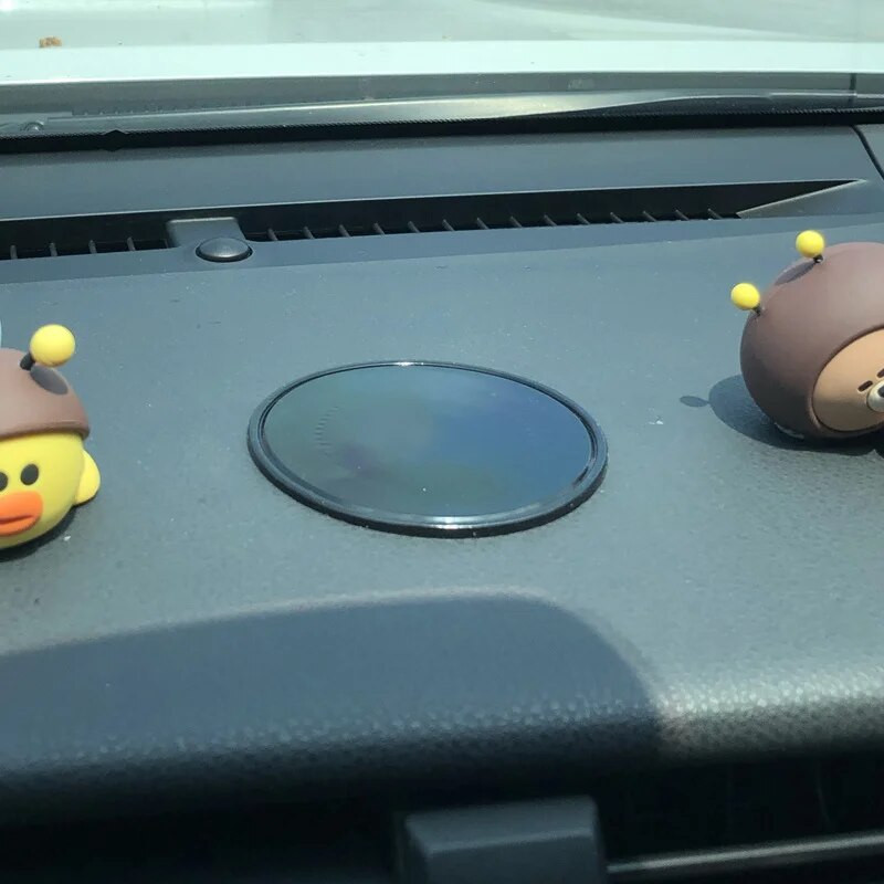 Automašīnas informācijas panelis, ļoti lipīgs, neslīdošs, lipīgs spilventiņu ornaments Fiksēts lipīgs pretslīdes paliktnis Auto salona piederumi