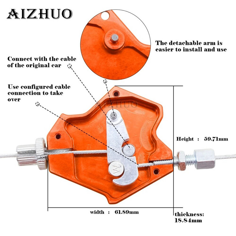 Sistem de pârghie de ambreiaj ușor de tragere CNC pentru motociclete pentru Honda CRF 150F 150L 150R 230F 250L 250M 250R 250X 450R 450RX 450X CRF250 RALLY