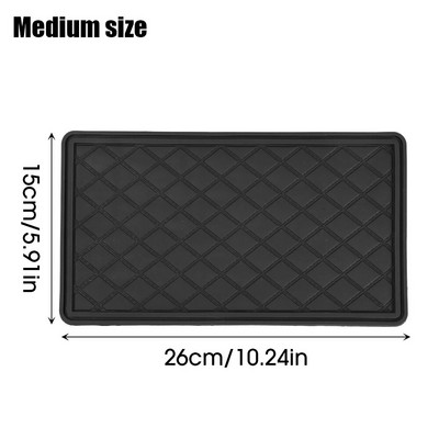 Ταμπλό αυτοκινήτου Αντιολισθητικό ματ Διαμάντι Διακόσμηση Αυτόματο εσωτερικό μαξιλαράκι για τηλέφωνο Κλειδί Γυαλιά ηλίου Αποθήκευση Αξεσουάρ