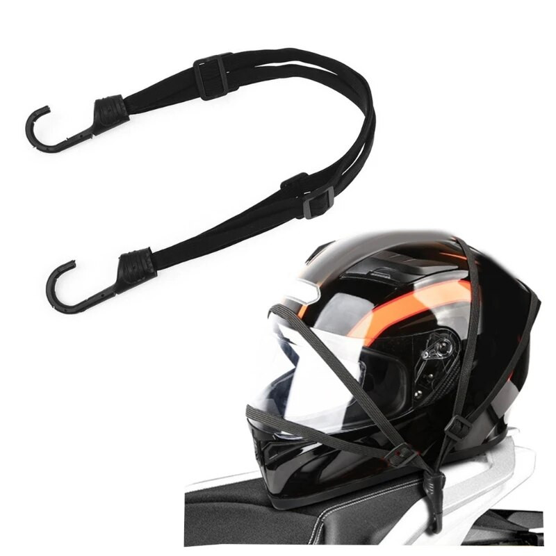 Elastīga bagāžas siksna ar āķiem 60-170 cm regulējama bagāžas virve riteņbraukšanai