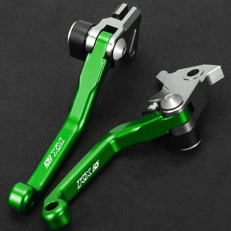 Motocross aliuminio lydinio sulankstomas stabdžių sankabos svirčių rankena KAWASAKI KX85 2001-2024 2021 2022 2023 visureigių purvo dviračiui