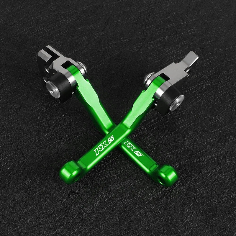 Motocross aliuminio lydinio sulankstomas stabdžių sankabos svirčių rankena KAWASAKI KX85 2001-2024 2021 2022 2023 visureigių purvo dviračiui