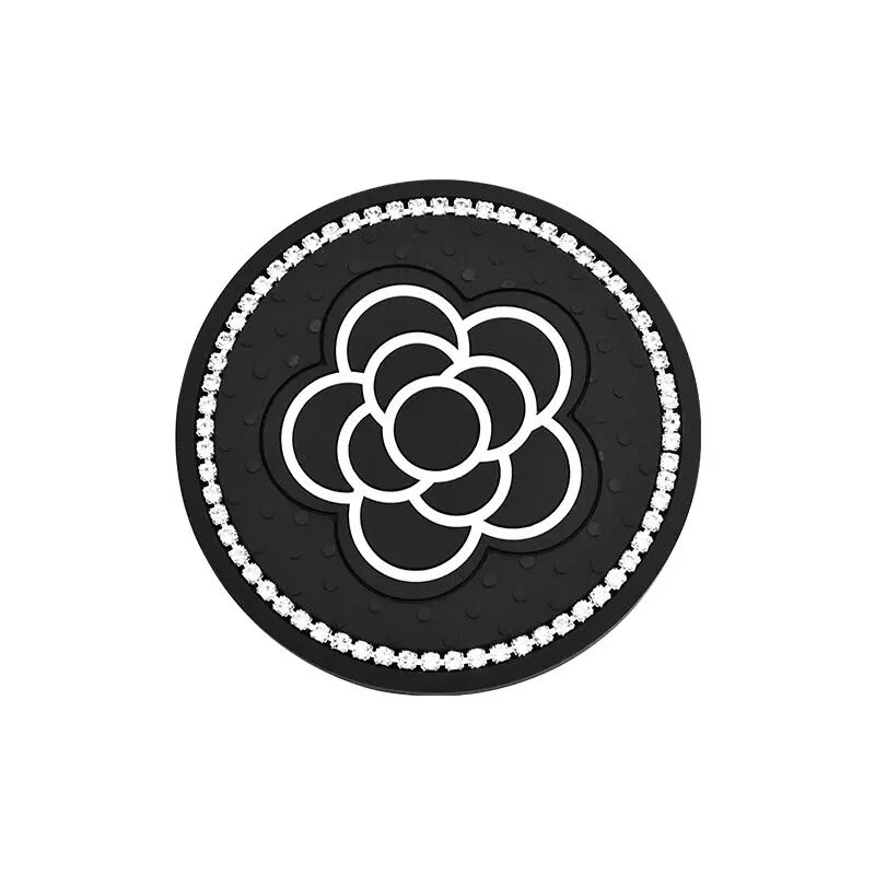 Automašīnas salons Augstākās klases modes Camellia silikona glabātuve Ūdens paliktņi Automašīnas pretnodiluma spilventiņi Dekoratīvie materiāli, universāli