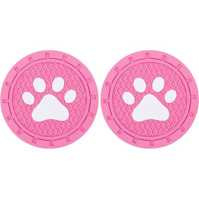 Kassikäppade mustriga veetassi padi autosisu alusalus silikoonist libisemisvastane veetassimati tarvikud