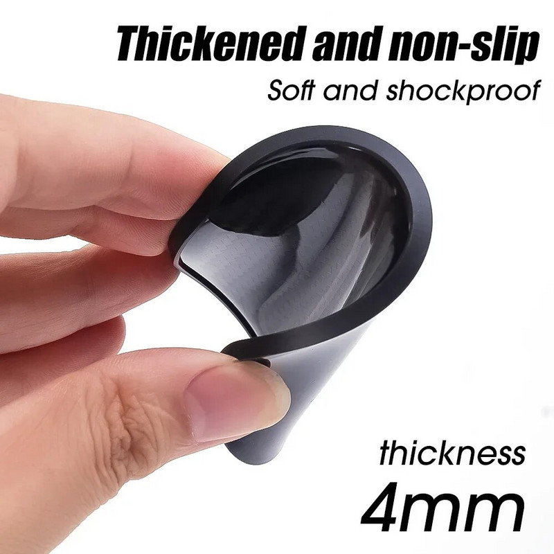 Jauns oglekļa šķiedras raksts, mīkstas gumijas automašīnas neslīdošs paliktnis Universāls ūdensizturīgs pretslīdes paliktnis Automobiļu aksesuāri