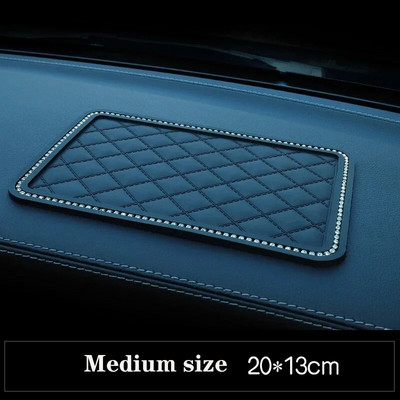 Protuklizna podloga za telefon u kontrolnoj ploči automobila Rhinesto neklizajuća podloga Naprava otporna na klizanje Ljepljiva podloga Panel Auto Mat Fixate Auto Stuff