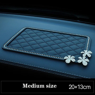 Protuklizna podloga za telefon u kontrolnoj ploči automobila Rhinesto neklizajuća podloga Naprava otporna na klizanje Ljepljiva podloga Panel Auto Mat Fixate Auto Stuff