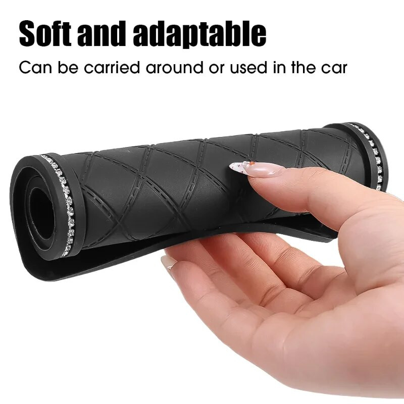 Automašīnas paneļa pretslīdes paklājs, dimanta apdare, automašīnas salona paliktnis tālruņa atslēgām Saulesbriļļu glabāšanas organizētāji Aksesuāri