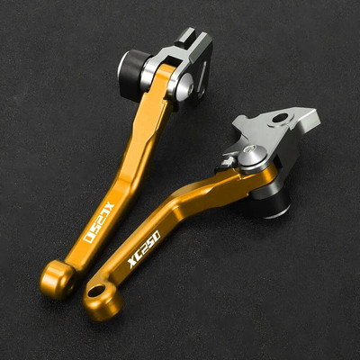 Motokrosa alumīnija sakausējuma saliekamā šarnīra bremžu sajūga sviru rokturis Gas Gas XC250 GasGas XC 250 2018 2019 Off-Road Dirt Bike