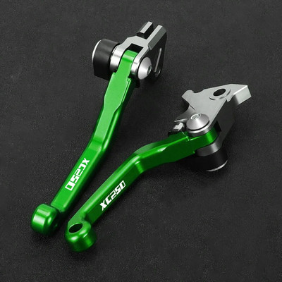 Motokrosa alumīnija sakausējuma saliekamā šarnīra bremžu sajūga sviru rokturis Gas Gas XC250 GasGas XC 250 2018 2019 Off-Road Dirt Bike