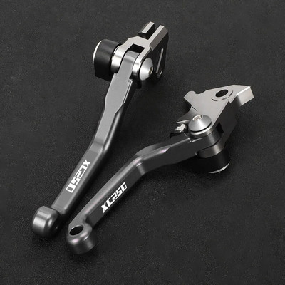 Motokrosa alumīnija sakausējuma saliekamā šarnīra bremžu sajūga sviru rokturis Gas Gas XC250 GasGas XC 250 2018 2019 Off-Road Dirt Bike