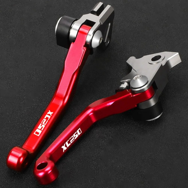 Motokrosa alumīnija sakausējuma saliekamā šarnīra bremžu sajūga sviru rokturis Gas Gas XC250 GasGas XC 250 2018 2019 Off-Road Dirt Bike
