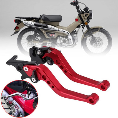 1 Pair Motorcycle Brake Clutch Lever CNC Aluminum Alloy Multi-position Adjustable Levers Replacement Motorbike Accessories