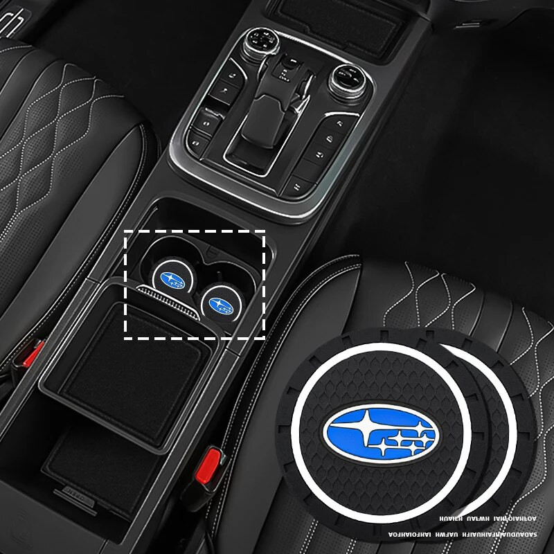 Silikona neslīdošs auto ūdens krūzes paliktnis Gumijas paklājiņa pudeļu turētājs iekšpuse pretslīdes krūzes turētājs