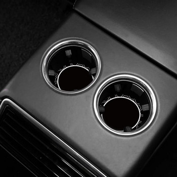 2PCS Автомобилна чаша за вода Подложка за чаша Противоплъзгаща се подложка Неплъзгащ се силикагел за BMW Benz Ford Toyota Subaru MINI VW Аксесоар за интериор на кола