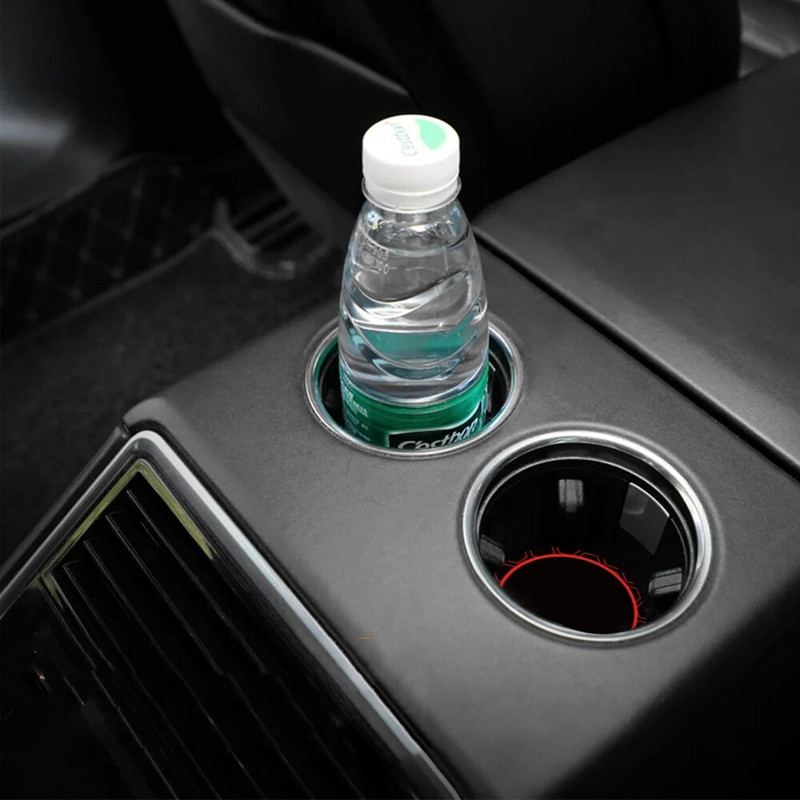 2PCS Auto ūdens krūze Coaster Pretslīdes Paklājiņš Neslīdošs Silikagels BMW Benz Ford Toyota Subaru MINI VW Auto salona aksesuārs