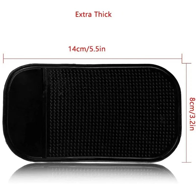 Automašīnas pretslīdes paklājiņš Informācijas paneļa tālruņa turētājs, neslīdošs automašīnas paneļa paklājiņš, roktura paliktnis Mobilā tālruņa saulesbrilles turēšanas paklājiņš Auto piederumi