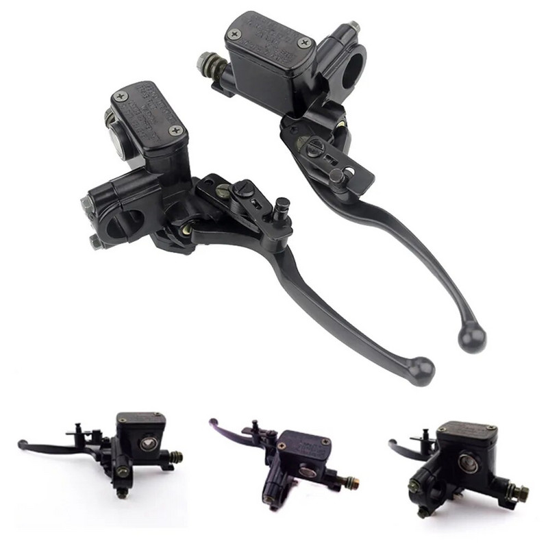 Μοχλός φρένων αντλία σκούτερ βρωμιά μοτοσυκλέτα μοτοσυκλέτας μπροστινός κύλινδρος υδραυλική λαβή λάθους αριστερά δεξιά 50-250 CC Αξεσουάρ τετράποδου μοτοποδηλάτου