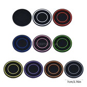 Μαξιλαράκι θήκης ποτηριών νερού αυτοκινήτου Κυψελοειδή υφή Ενσωματωμένο αντιολισθητικό χαλάκι Universal Automotive θήκη για μπουκάλια ένθετο ματ 2,75 ιντσών