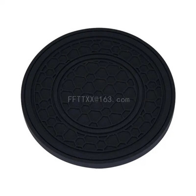 Μαξιλαράκι θήκης ποτηριών νερού αυτοκινήτου Κυψελοειδή υφή Ενσωματωμένο αντιολισθητικό χαλάκι Universal Automotive θήκη για μπουκάλια ένθετο ματ 2,75 ιντσών