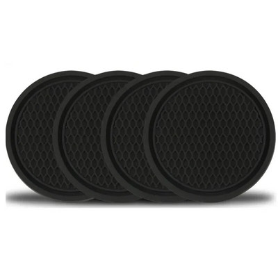 Automašīnas krūzīšu turētājs Neslīdošs paliktnis Universālie ieliktņi Paliktņi Auto salona piederumi Krūzīšu turētājs Pretslīdes ieliktņi (4 iepakojumā)