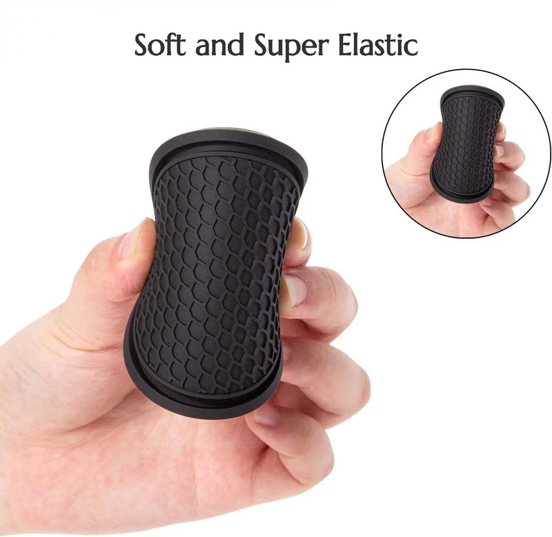 Automašīnas krūzīšu turētājs Neslīdošs paliktnis Universālie ieliktņi Paliktņi Auto salona piederumi Krūzīšu turētājs Pretslīdes ieliktņi (4 iepakojumā)