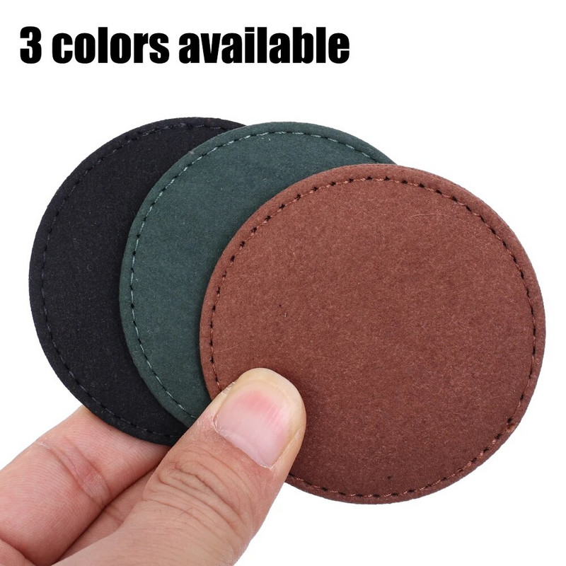 Virpotas kažokādas automašīnu paliktņi, jauki, neslīdoši apaļi paklājiņi.