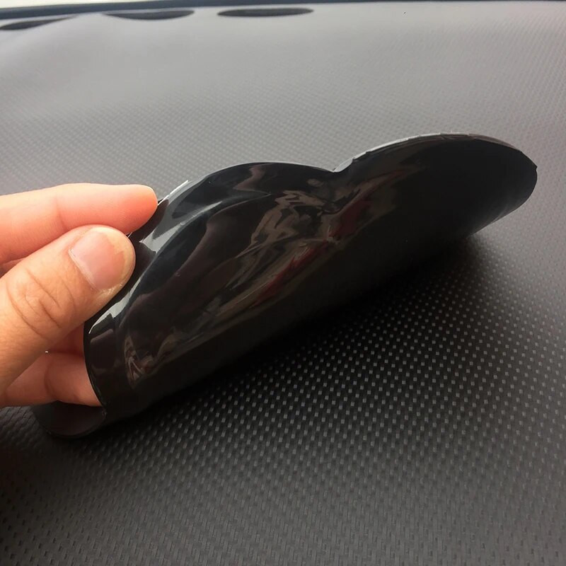 Auto paneļa glabāšanas paliktnis mobilais tālrunis smaržas sēdeklis augstas temperatūras kamēlija pretslīdes paliktnis auto rotājumi dekoratīvās uzlīmes