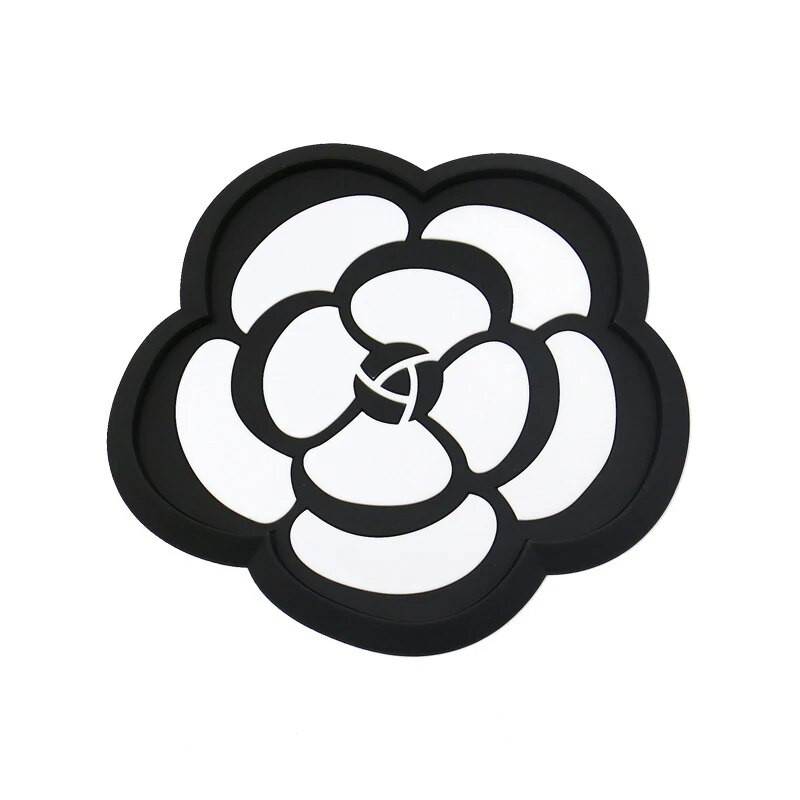 Auto paneļa glabāšanas paliktnis mobilais tālrunis smaržas sēdeklis augstas temperatūras kamēlija pretslīdes paliktnis auto rotājumi dekoratīvās uzlīmes