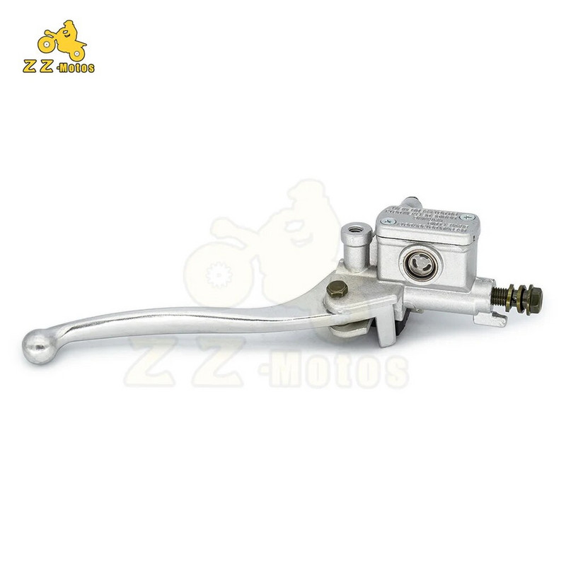 ZZ motociklu kvadraciklu piederumi General 50-250cc priekšējais kreisais un labais bremžu augšējais sūknis Disku bremžu sūknis ar stāvvietu