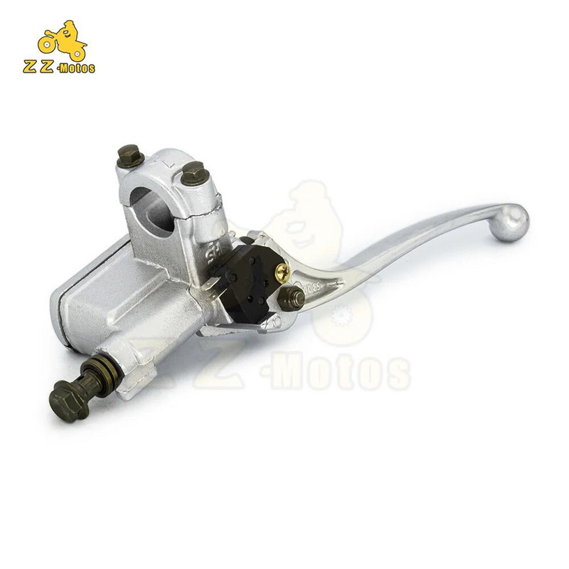 ZZ motociklu kvadraciklu piederumi General 50-250cc priekšējais kreisais un labais bremžu augšējais sūknis Disku bremžu sūknis ar stāvvietu